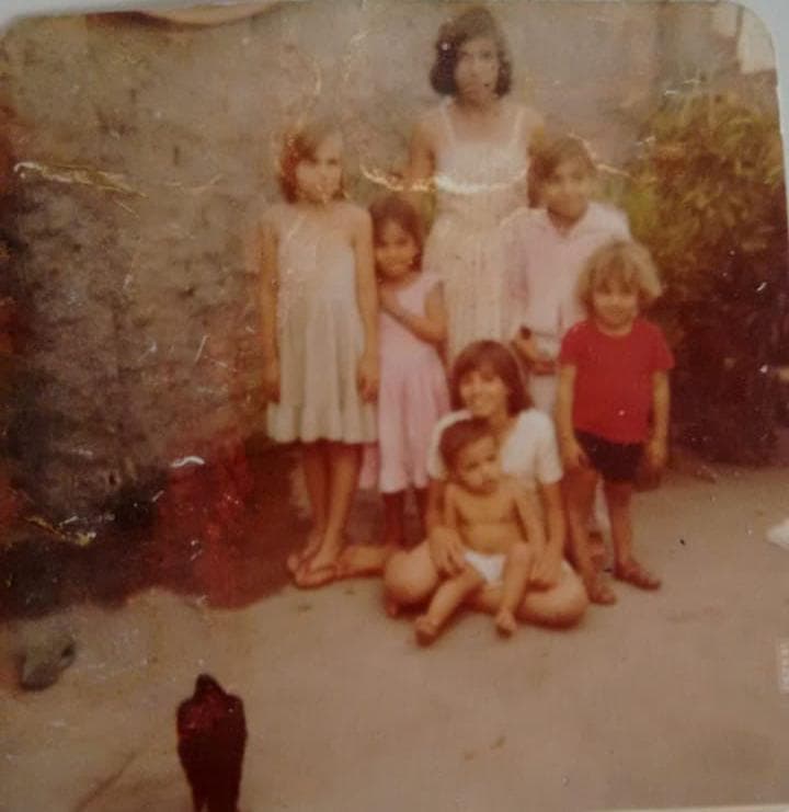 Foto antiga antes da restauração